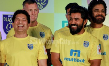 Kerala Blasters FC Kick off The Season With the Team Unveiling