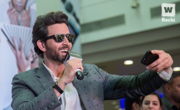 When Hrithik Roshan, the Greek God of Bollywood, touched down in Kochi